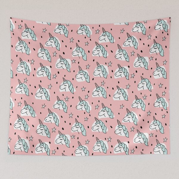 Item preview, Unicorn Stars - Pink designed and sold by Rainbows Galore.