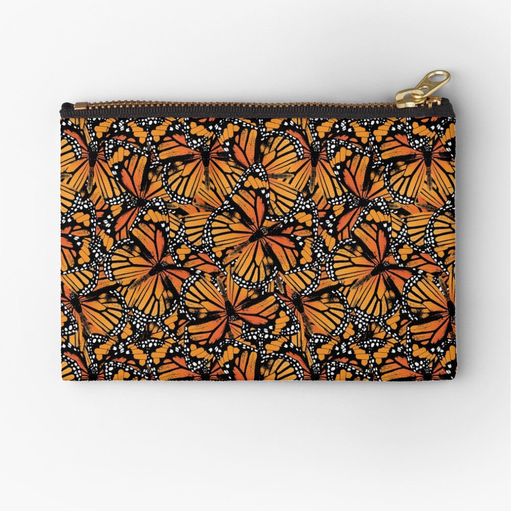 Monarch Butterflies | Vintage Butterflies | Butterfly Patterns | Zipper Pouch