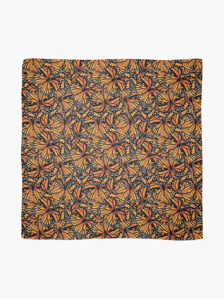 Alternate view of Monarch Butterflies | Vintage Butterflies | Butterfly Patterns | Scarf