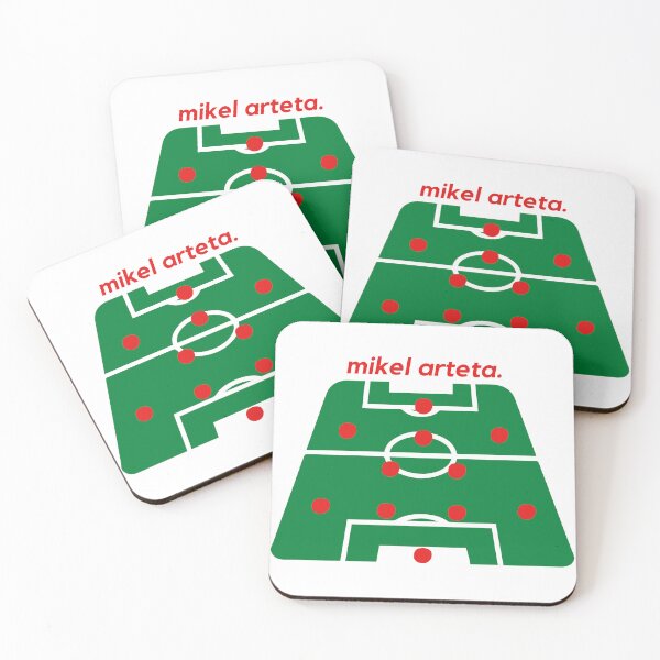 Item preview, Mikel Arteta 4-2-3-1 Football Tactics Formation designed and sold by enders128.