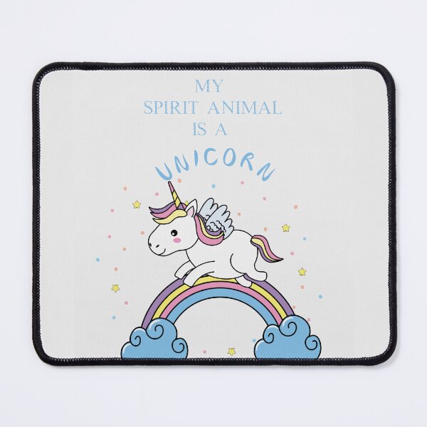 Item preview, My spirit animal is unicorn designed and sold by della95.