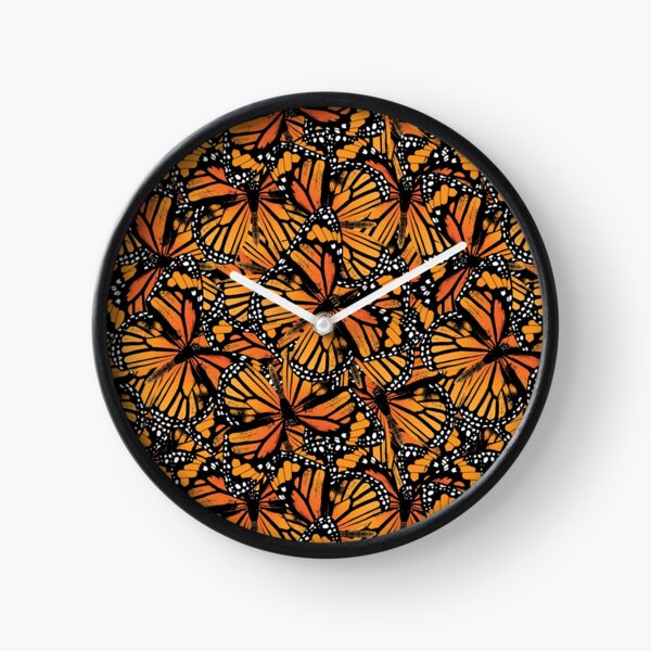 Monarch Butterflies | Vintage Butterflies | Butterfly Patterns | Clock
