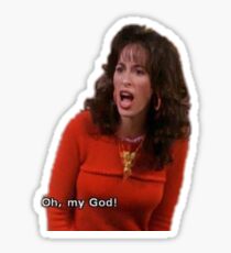 Janice Oh my God Sticker