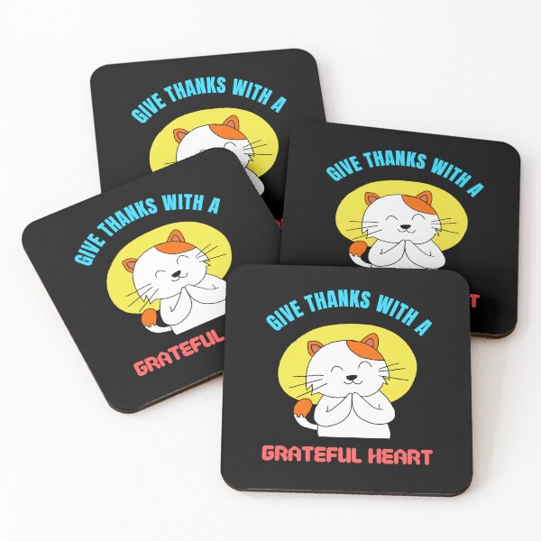 Item preview, Give thanks with a grateful heart | Thanksgiving quotes and sayings | gifts for thanksgiving lovers designed and sold by ThanksVibe.