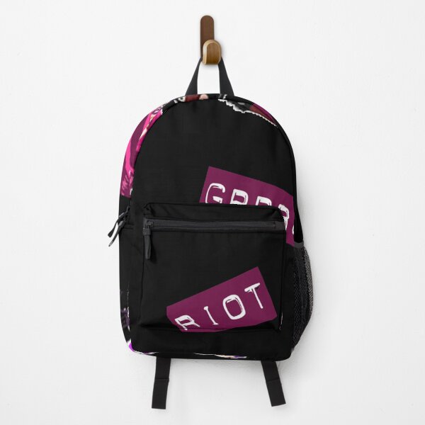 Item preview, Left-Handed Riot Grrrl Guitarist Zipped Hoodie designed and sold by Tranquilharris.