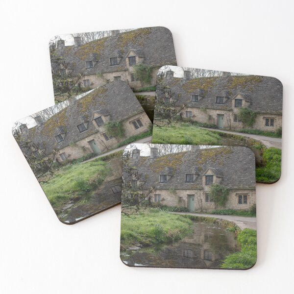 Item preview, Arlington Row cottages in Bibury, Cotswolds designed and sold by cdkphotos.