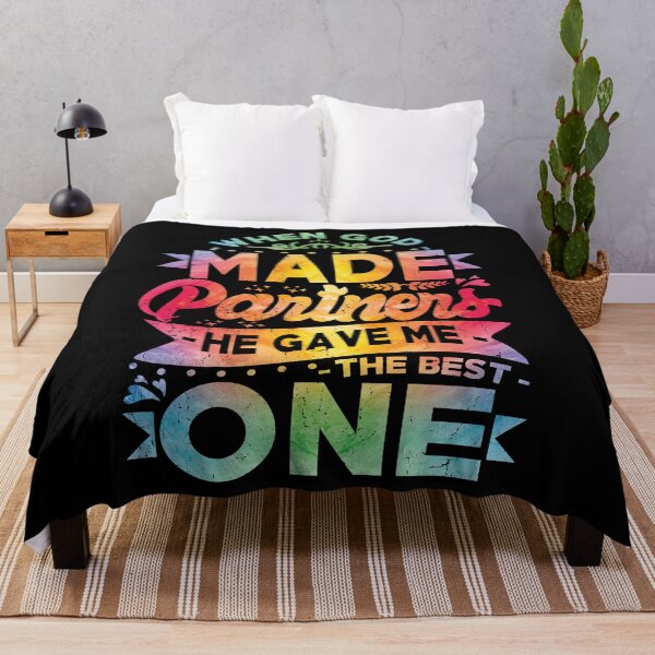 Item preview, When God Made Partners he Gave Me the best one Funny Gift For Partner designed and sold by YAHIA-14.