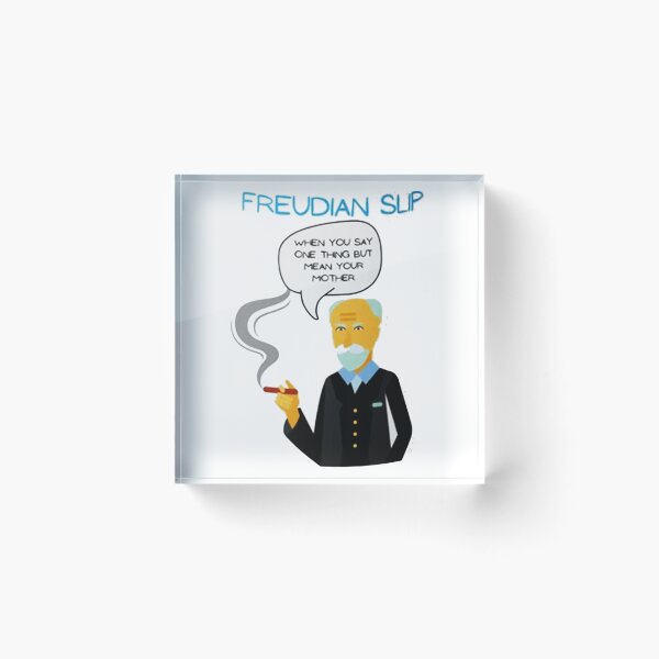 Item preview, Freudian Slip Funny Psychology designed and sold by kolstermain.