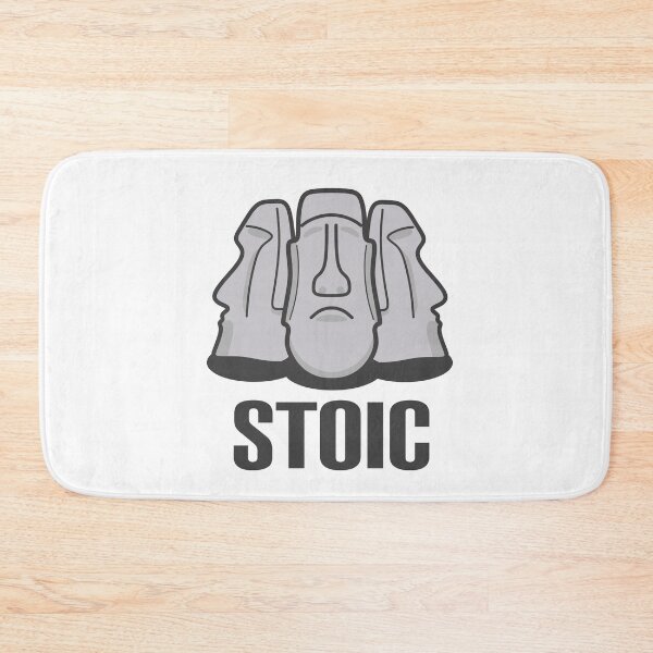 Item preview, Stoic Stoicism Moai Easter Island Statues designed and sold by EnzoVectorism.