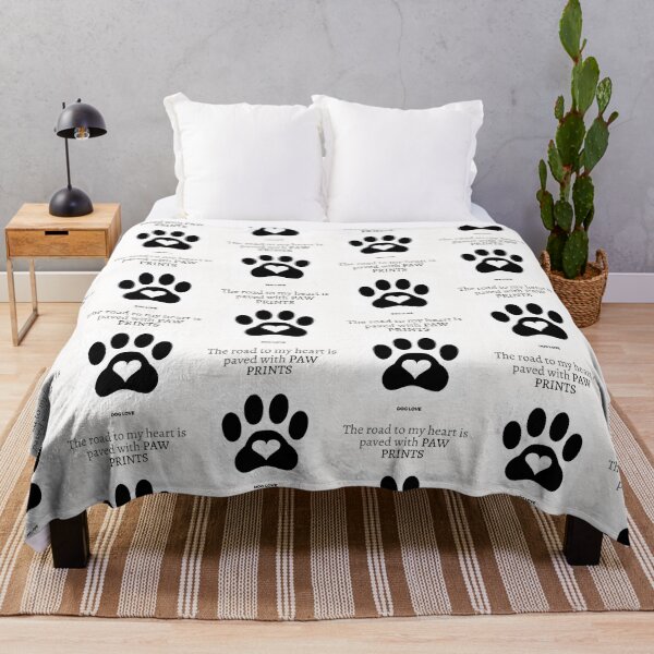 Item preview, " THE ROAD TO MY HEART IS PAVED WITH PAW PRINTS" DOG DESIGN  designed and sold by findsbyjune374.