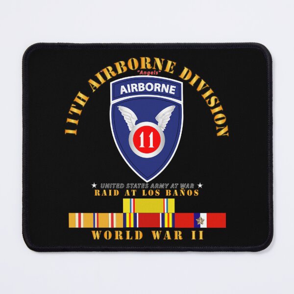 Item preview, Army - 11th Airborne Division - Raid at Los Baños - WWII w PAC SVC designed and sold by Military Insignia Products.