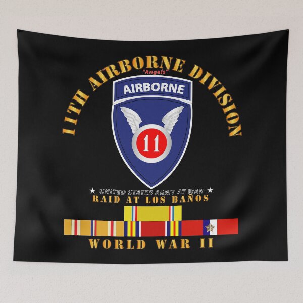 Item preview, Army - 11th Airborne Division - Raid at Los Baños - WWII w PAC SVC designed and sold by Military Insignia Products.