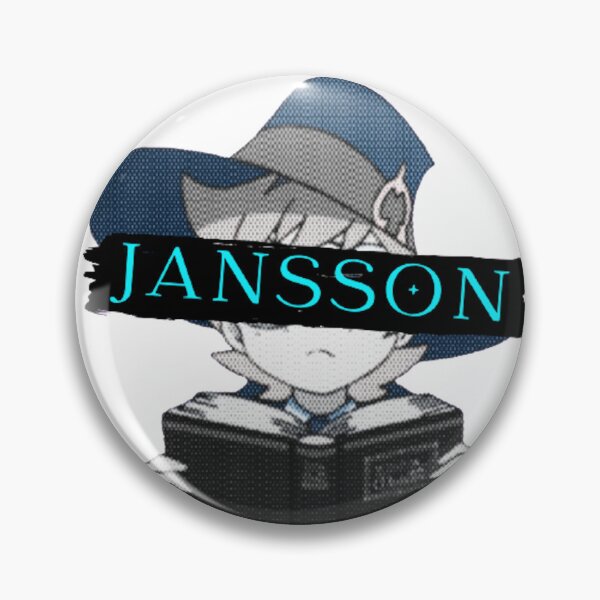 Item preview, JANSSON | LWA (blue on black variant) designed and sold by VoltageStone.