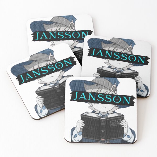 Item preview, JANSSON | LWA (blue on black variant) designed and sold by VoltageStone.