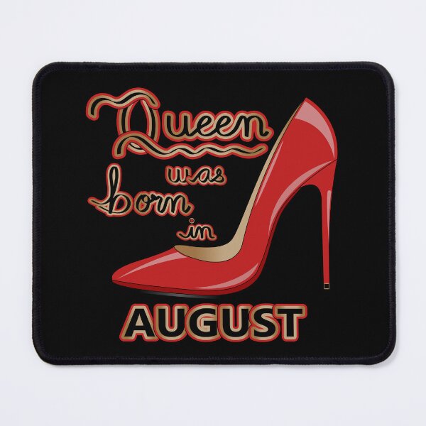 Item preview, Queen Was Born In August Red High Heel designed and sold by Isma Saleem.