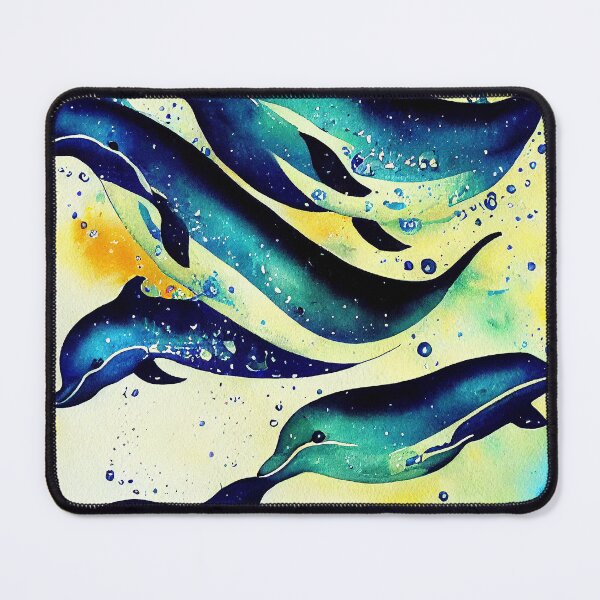 Item preview, Dolphins at Play designed and sold by RandWall.