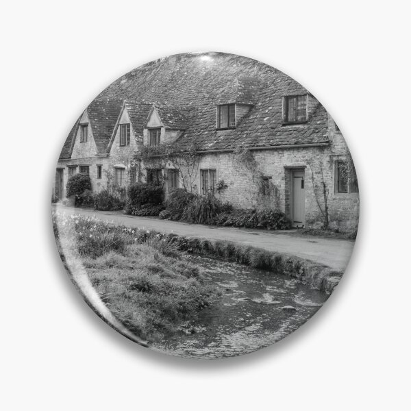 Item preview, Arlington Row in black and white, Cotswolds designed and sold by cdkphotos.