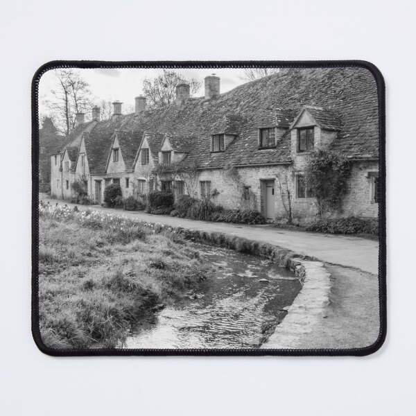 Item preview, Arlington Row in black and white, Cotswolds designed and sold by cdkphotos.