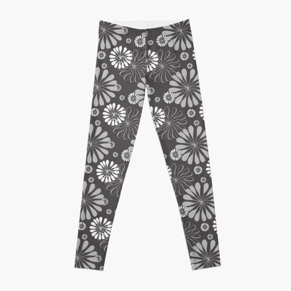 Mod Floral Print Leggings