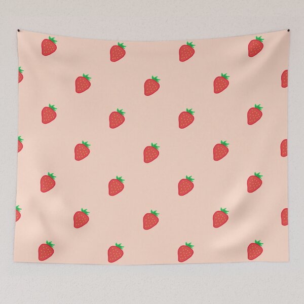 Artikelvorschau, Small strawberry pattern 2 entworfen und verkauft von LemonCreamyyyy.