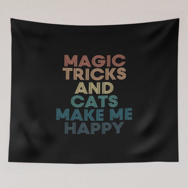Item preview, Magic tricks And Cats Make Me Happy designed and sold by kindxinn.