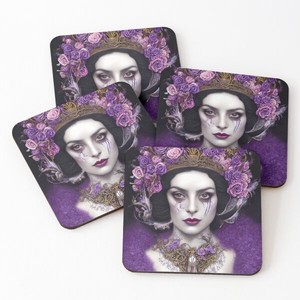 Item preview, Violet Crown of Roses designed and sold by @adorcharm Modern & Classic AI Art.