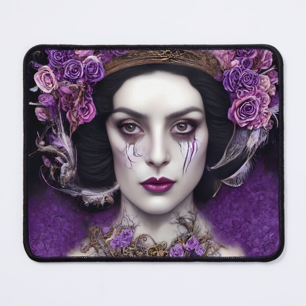 Item preview, Violet Crown of Roses designed and sold by @adorcharm Modern & Classic AI Art.