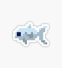 8Bit Fish Sticker