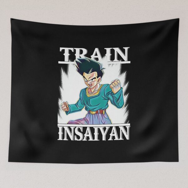 Item preview, Funny Gift Train Manga Insaiyan Gifts Fan designed and sold by KieraBeltran.