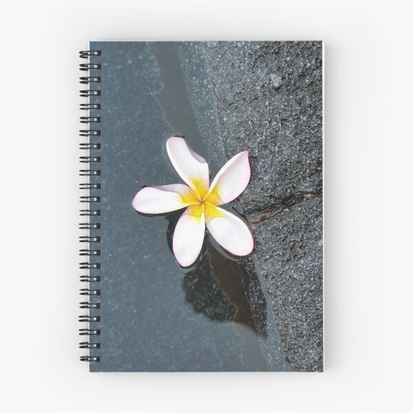 Artikelvorschau, Frangipani-Blume auf Wasser entworfen und verkauft von lateralcanvas.