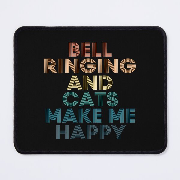 Item preview, Bell Ringing And Cats Make Me Happy designed and sold by kindxinn.