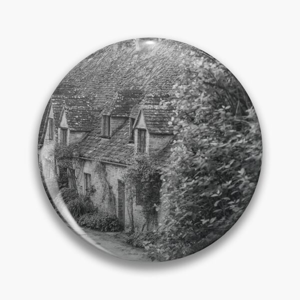 Item preview, Arlington Row, Bibury, in black and white designed and sold by cdkphotos.