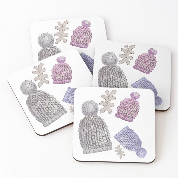 Item preview, Winter Knitted Wool Hats Hand-painted designed and sold by kredasart.