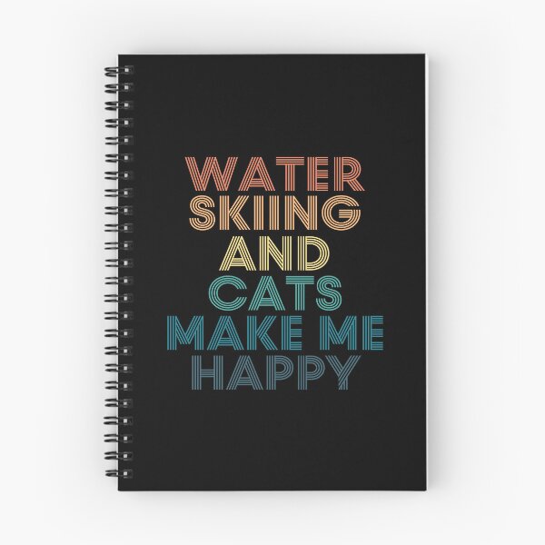 Item preview, water skiing And Cats Make Me Happy designed and sold by kindxinn.