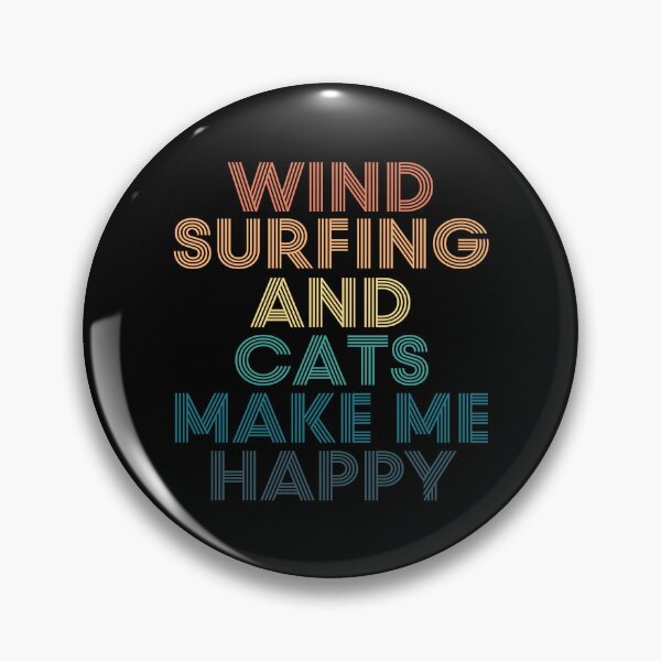 Item preview, wind surfing And Cats Make Me Happy designed and sold by kindxinn.