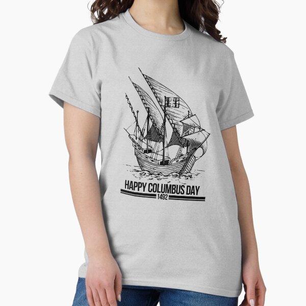 Item preview, Happy Columbus day, Columbus celebration 2022, Christopher Columbus History Voyage American 1492 designed and sold by SaadAliRana.