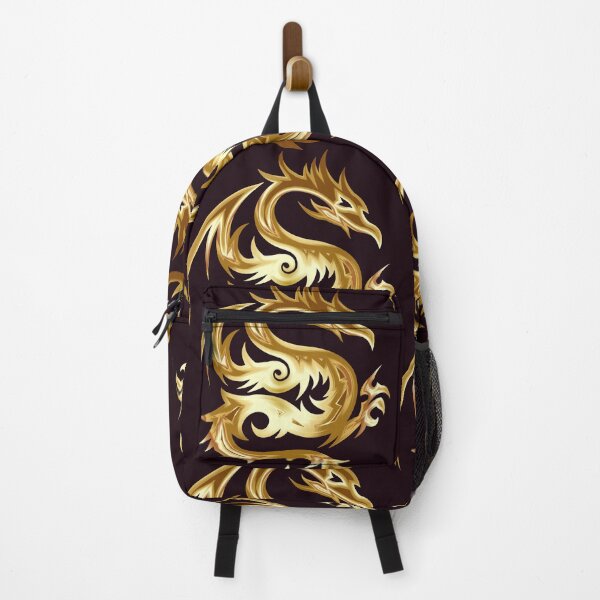 Item preview, Golden dragon - winged gold dragon designed and sold by Juliet  Thomas.
