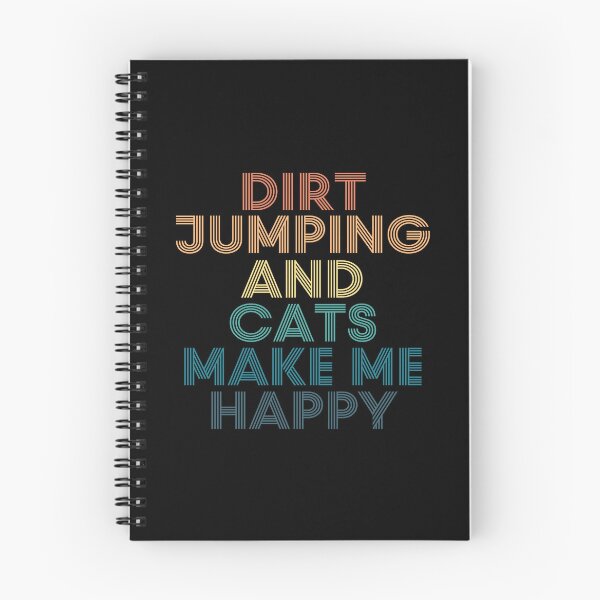 Item preview, Dirt jumping And Cats Make Me Happy designed and sold by kindxinn.