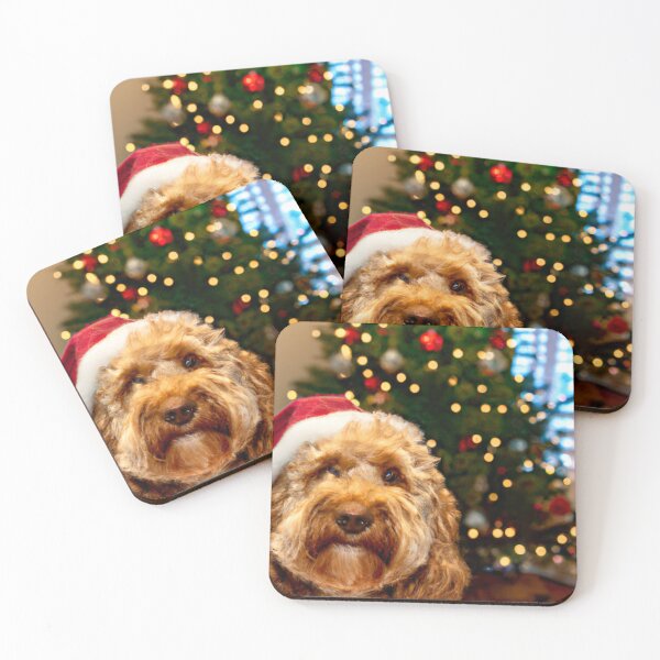Item preview, Cockapoo Christmas  designed and sold by fatbanana.