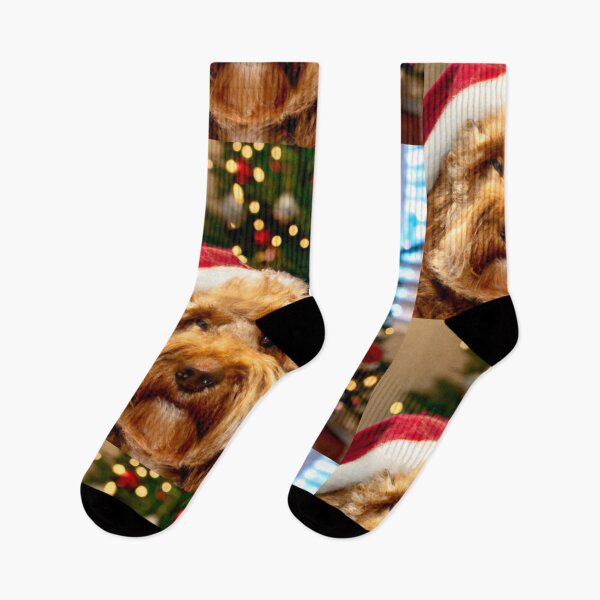 Item preview, Cockapoo Christmas  designed and sold by fatbanana.