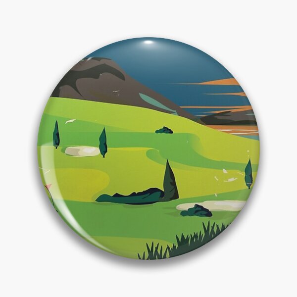 Item preview, Golf St. Andrews vintage commercial poster designed and sold by candyvuong.