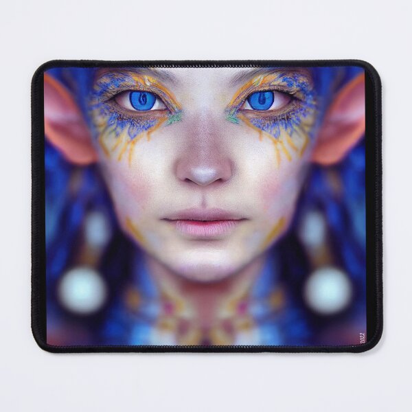 Item preview, Nambra Sarlen - Portrait of Beautiful Elf Woman designed and sold by JediNeil.