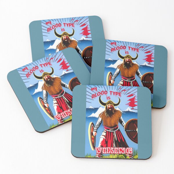 Item preview, My blood type is Viking (#01) designed and sold by SolidEarthArt.