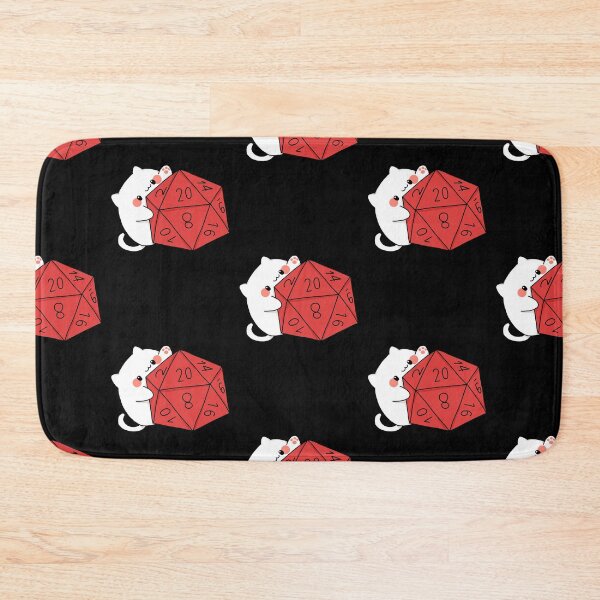 Item preview, I Love Cat and Dice / Board Games - Cute - Funny - White Cat  #2 designed and sold by Annisa Yuwanda.