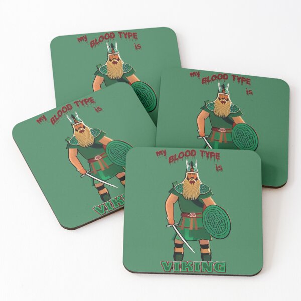 Item preview, My blood type is Viking (#02) designed and sold by SolidEarthArt.