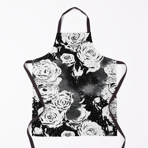 Item preview, Black and White cool roses pattern designed and sold by patterncrow.