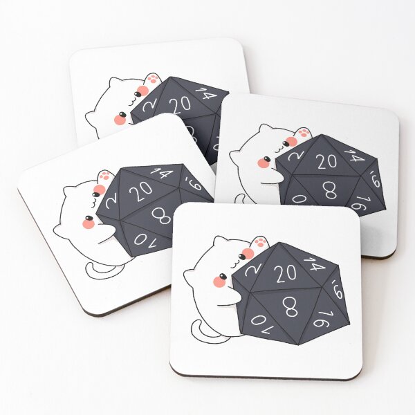 Item preview, I Love Cat and Dice / Board Games - Cute - Funny - White Cat  #3 designed and sold by Annisa Yuwanda.