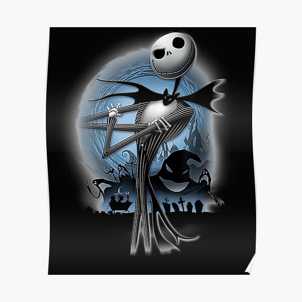 "Nightmare Before Christmas Jack Pose " Poster for Sale by