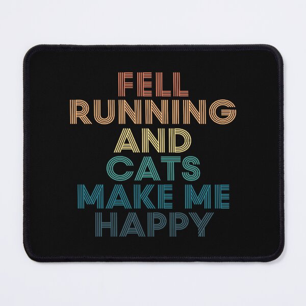 Item preview, Fell running And Cats Make Me Happy designed and sold by kindxinn.