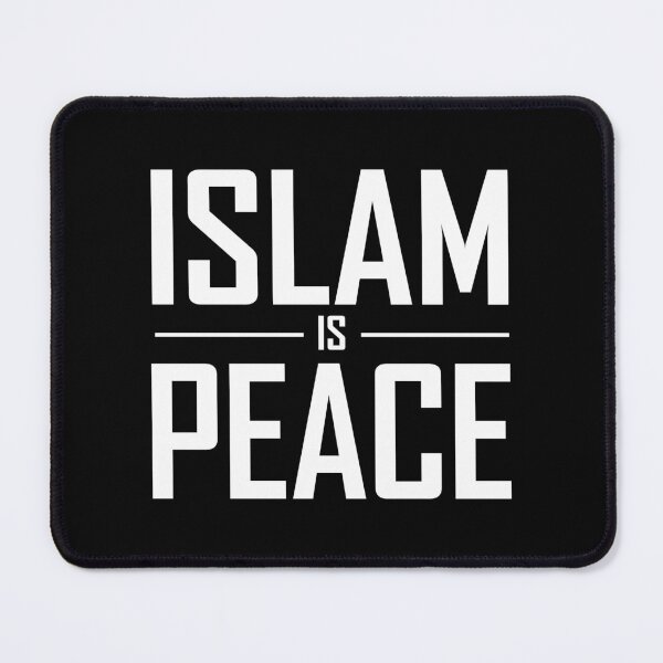 Item preview, islam is peace islamic art quotes designed and sold by EfenDesign.